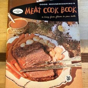 Vintage 1958 Good Housekeeping Meat Cook Book recipe cookbook
